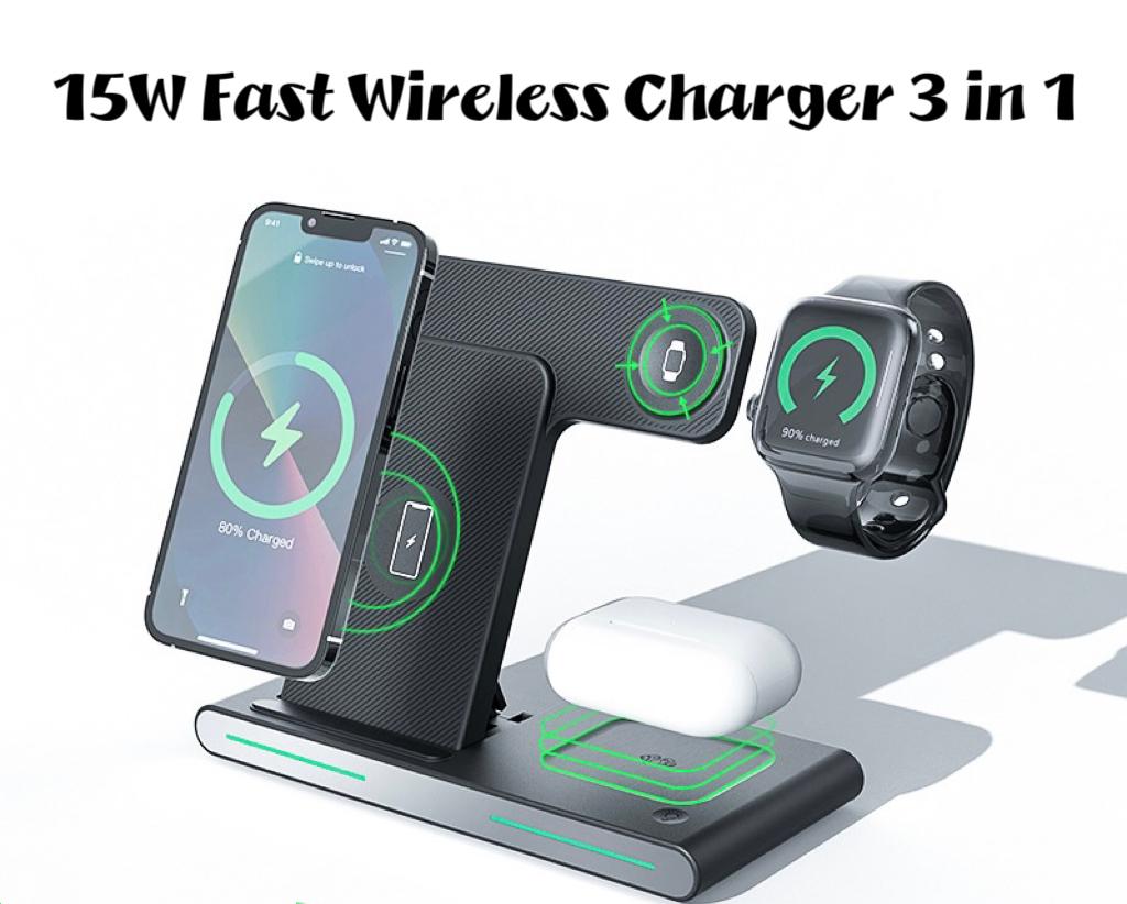 Wireless charger 3 in 1
