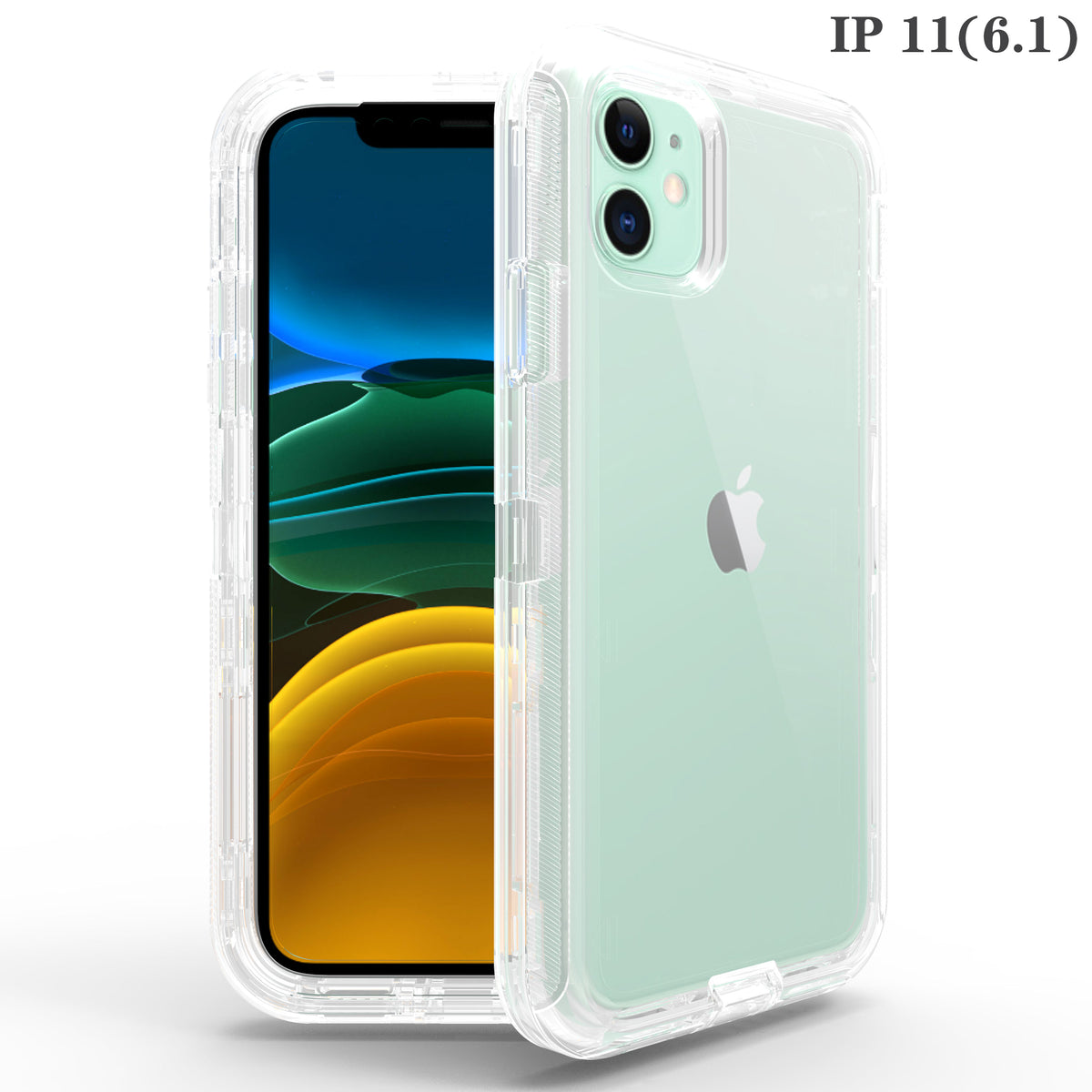 Phonix Case For iPhone 11 Clear Diamond Case (Heavy Duty)