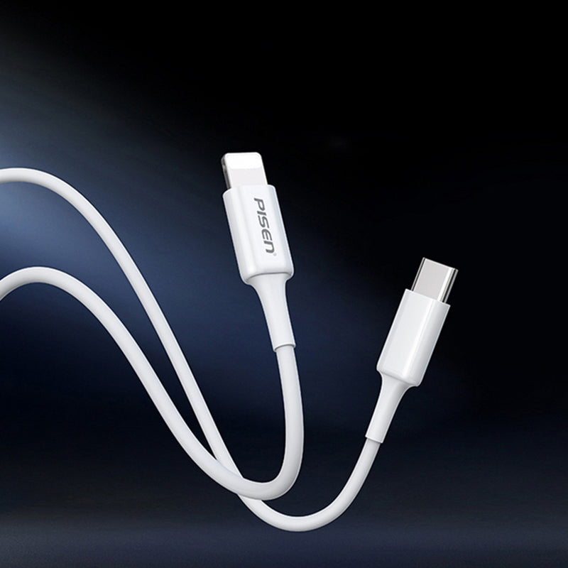 1M Lightning to USB-C PD Fast Charging Cable CL-PD-1000 PISEN