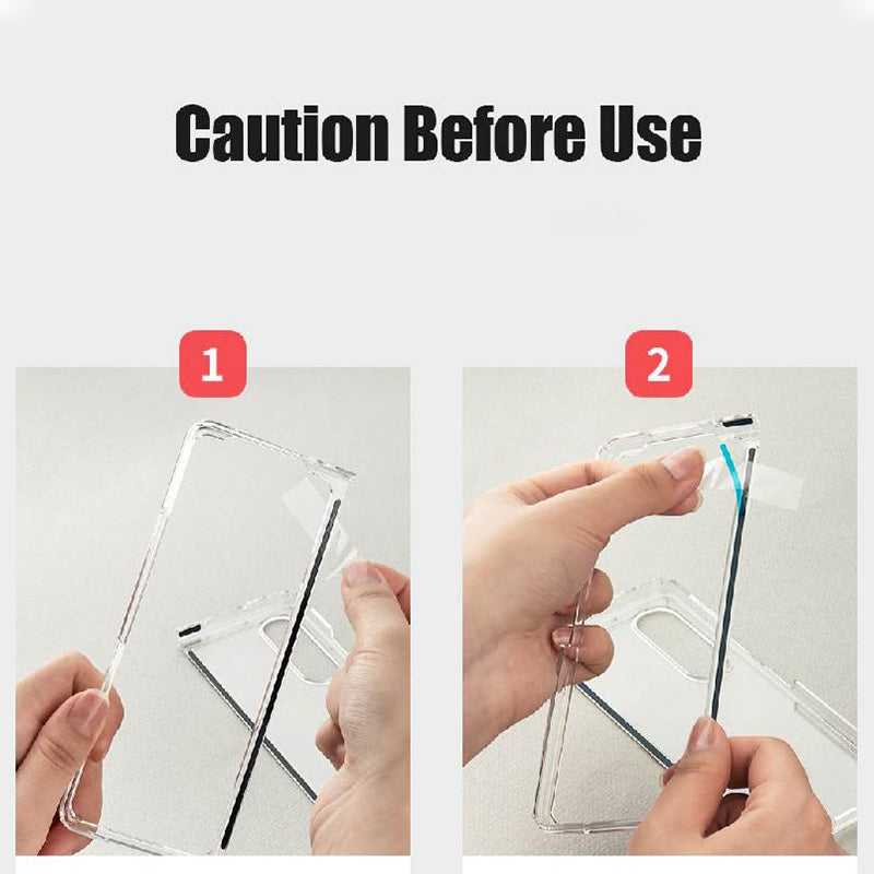 Goospery Clear PC Case for Galaxy Z Fold & Flip 3 4