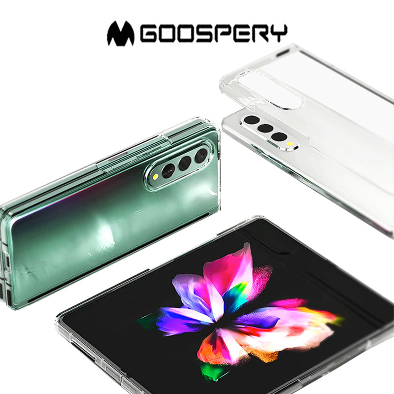 Goospery Clear PC Case for Galaxy Z Fold & Flip 3 4