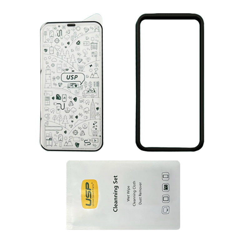 USP Screen Protector For iPhone 15 Pro Armor Glass Full Cover (1 Piece/Box)