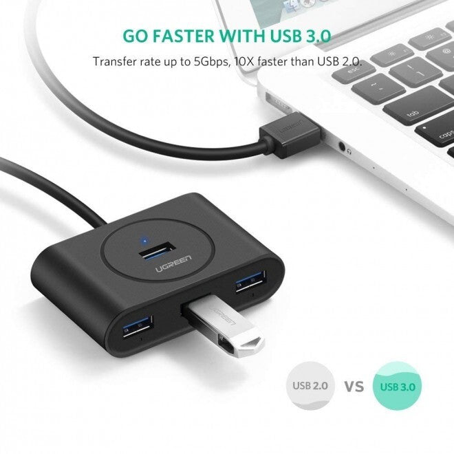 0.5M USB 3.0 A 4 Ports HUB Ugreen