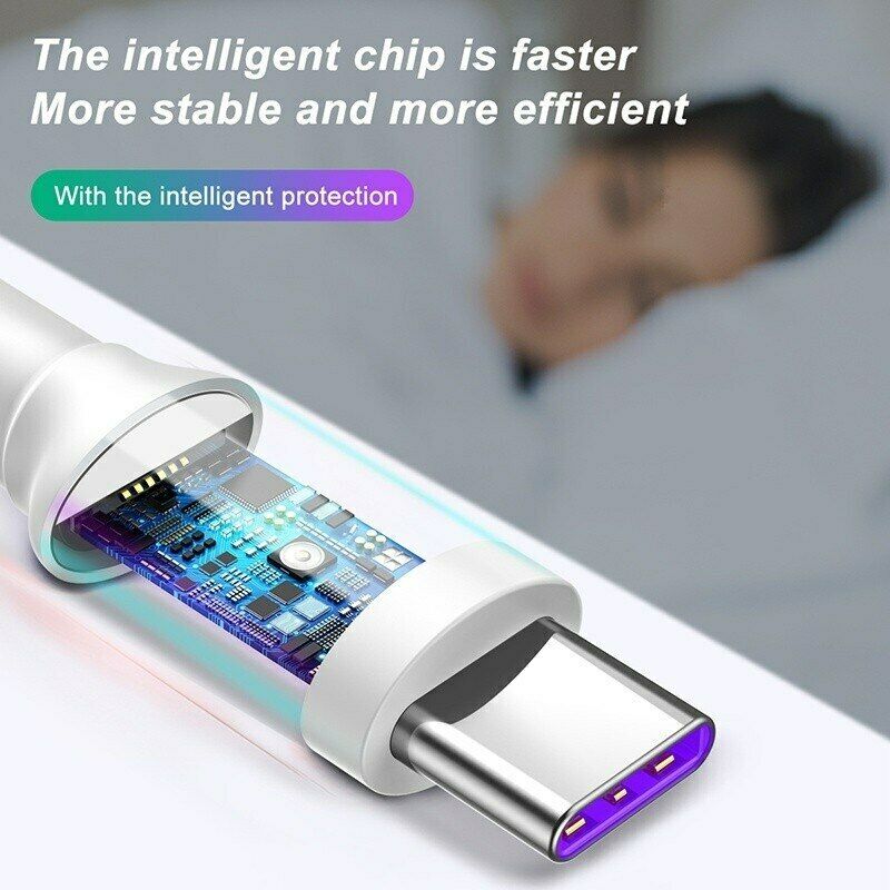 1M USB-C to USB-C Mini White Cable USP