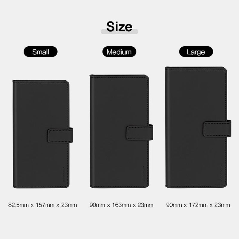 Goospery Universal Diary Case  for All Models Black