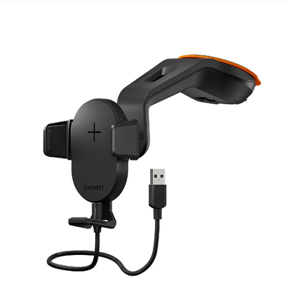 Cygnett Easymount Car Window Mount Wireless Charger