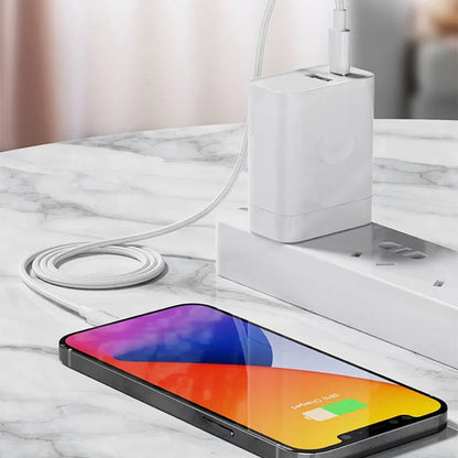 1.2M Lightning to USB-C PD20W Fast Charging braided Cable ZY-CL-PD01 PISEN