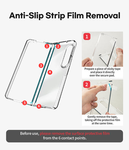 Goospery Clear PC Case  for Galaxy Z Fold & Flip 3 4
