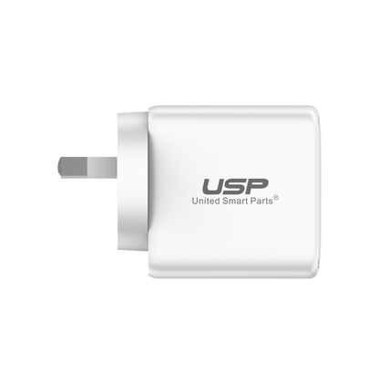 30W USB A + TYPE C PD Quick Wall Charger USP